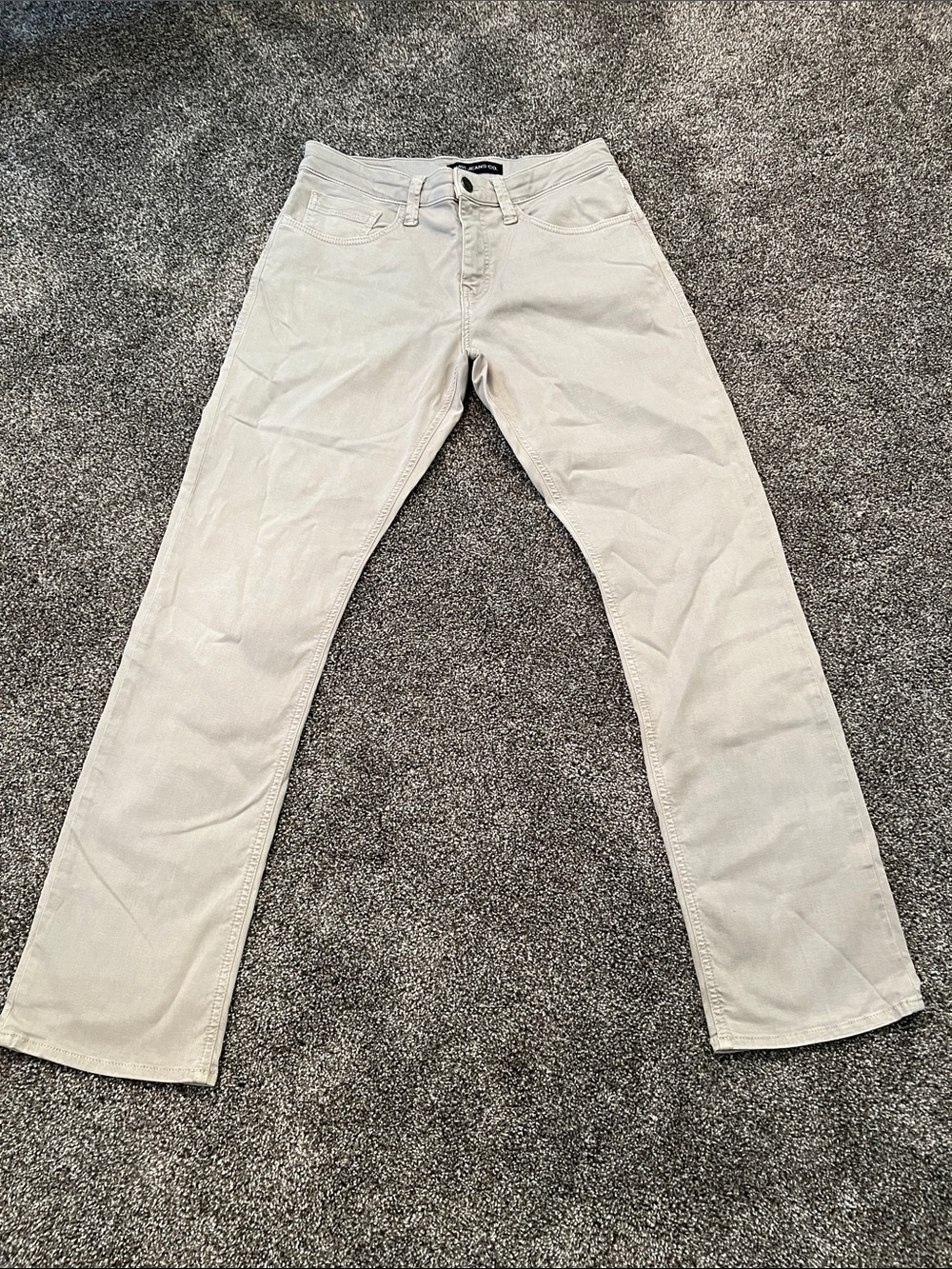 Men’s Light Taupe Chinos - Classic Straight Fit
